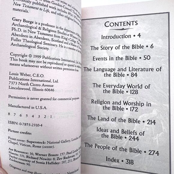 Bible Reference Library 3-Volume Box Set Vintage 1999 Almanac Facts Who's Who - Picture 14 of 16